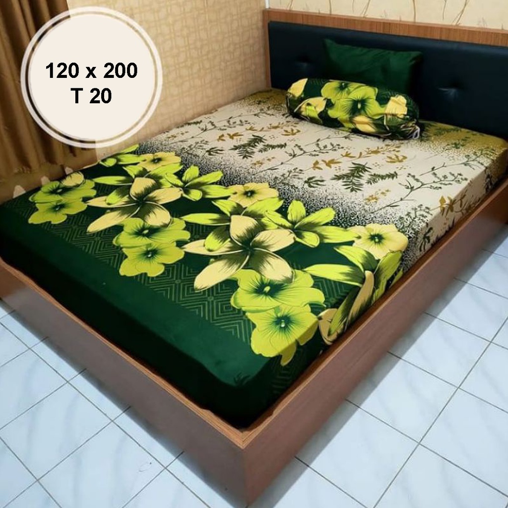 [✅COD] Set Seprei Sprei 120x200 Aneka Motif Dan 2 Sarung Bantal Guling Katun Dekorasi Kamar Perlengkapan Rumah