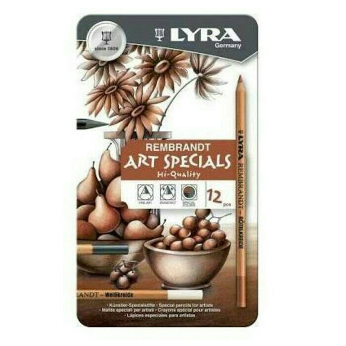 

Terlaris Pencil Rembrandt Art Special Lyra/Set Isi 12