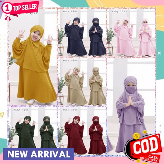 Gamis Anak Cewek Tanggung Umur 9 12 Thn Terbaru 2023 3 4 Tahun 8 7 1 10 5 Pakaian Games Model Simpel