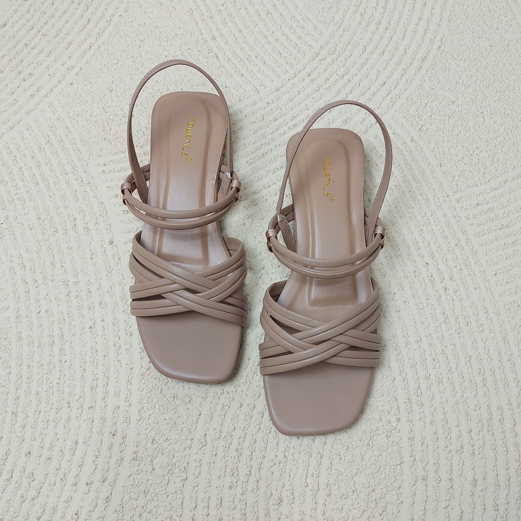 Sandal Wanita Sandal Hak 2 cm DC 04