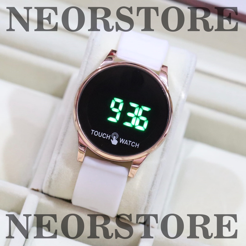 [ BISA COD ] Jam Tangan Pria / Wanita LED Strap Rubber