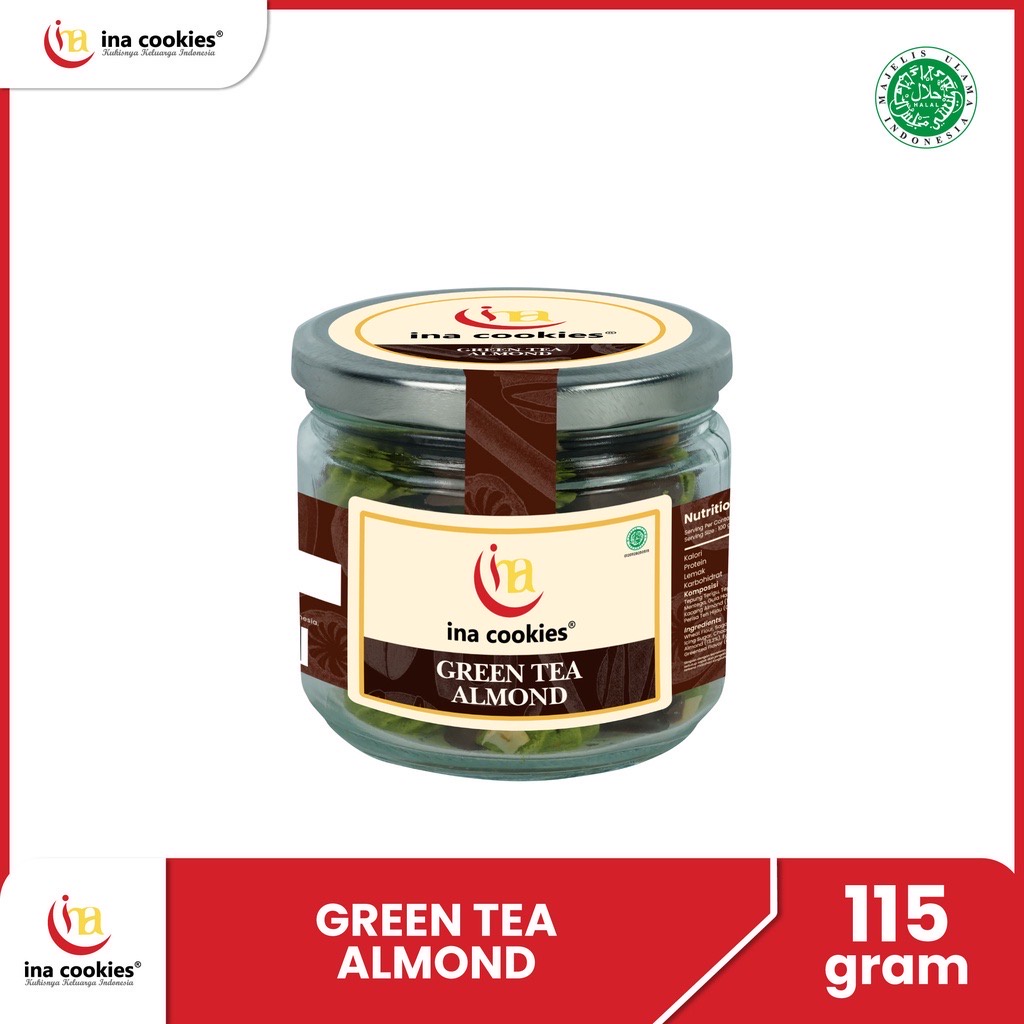 

Ina Cookies Jar GREENTEA ALMOND