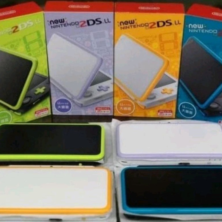 NINTENDO NEW 2DS XL LL CFW LUMA PERMANENT MEMORY 128GB FULL GAME  3DS DSI NDS 2DSXL 3DSXL CONSOLE PERMAINAN GAME RETRO NINTENDO DS LITE FAT NDSI DSI 3DS XL LL NEW 3DS XL 2DS XL LL NEW3DSXL NEW2DSXL MURAH PERMAINAN ANAK CONSOLE GAME RETRO CFW TWILIGHT MENU