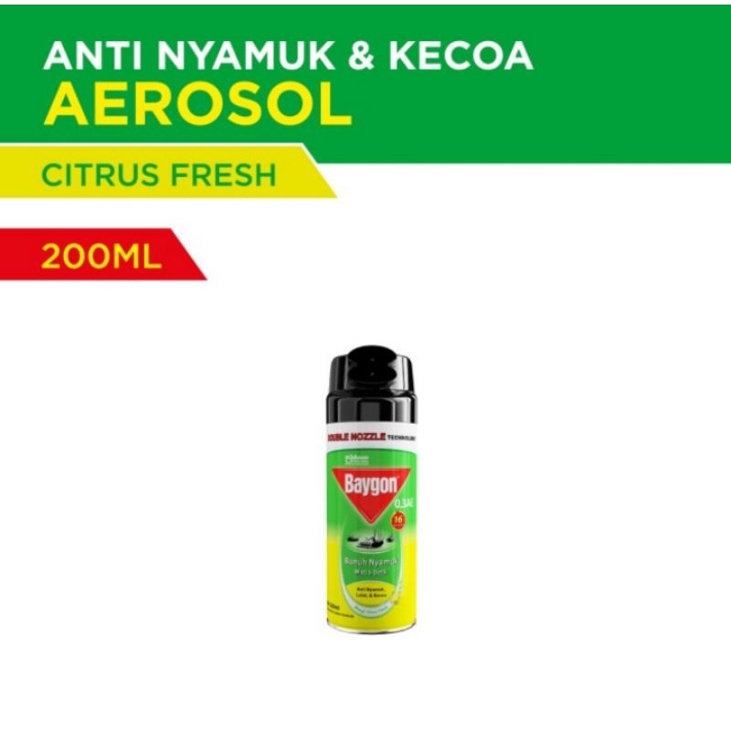 BAYGON ANTI NYAMUK &amp; KECOA 200ML