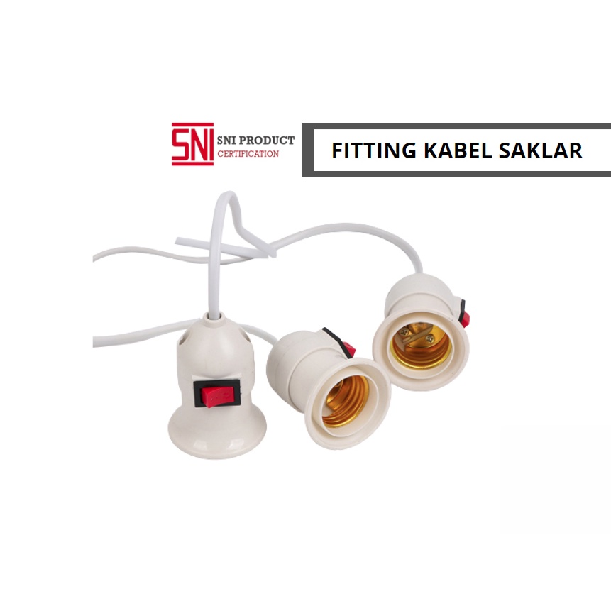 Fitting Kabel Plus Dengan Saklar