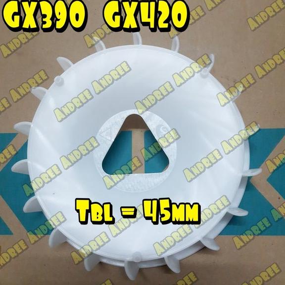 Fan Cooling Kipas Magnet Pendingin Putih mesin Honda GX390 GX420 GX460 GX 390 420 460 New
