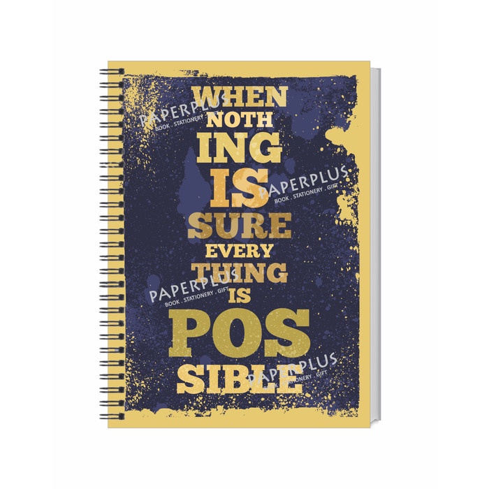 

Terlaris Spiral Notebook A5 Limited Edition_218