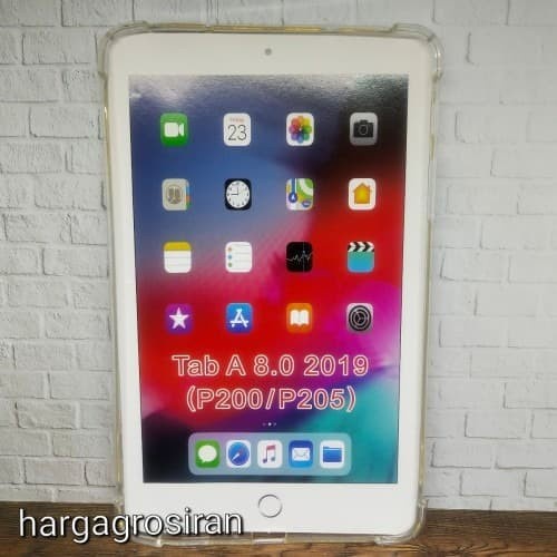 Samsung Tab A 8 Inch 2019 P205 Anti Crack Silikon Bening Clear Shock
