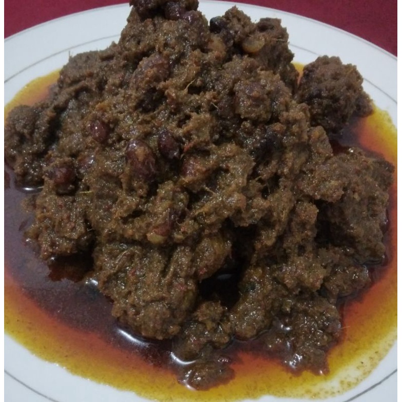 

Rendang Sapi + Kacang