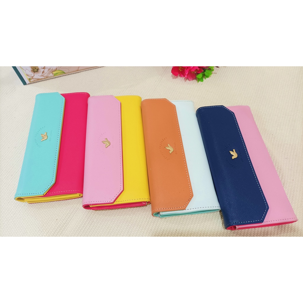 Elsa Long Wallet / Dompet Wanita Dompet Uang Kertas Koin Kartu