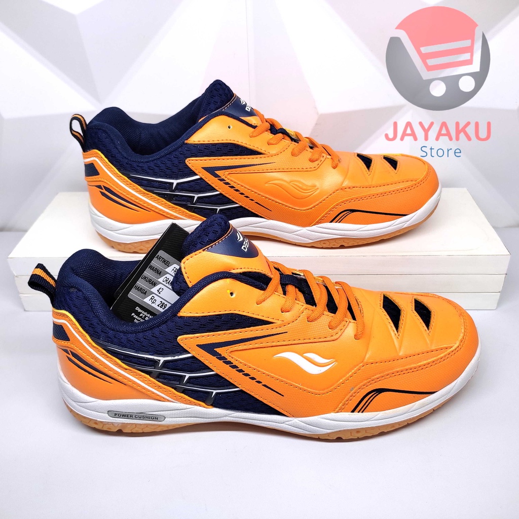 Sepatu Badminton Pria Desle Frank Devlin Sepatu Olahraga Multifungsi untuk Lari, Senam, dan Yoga