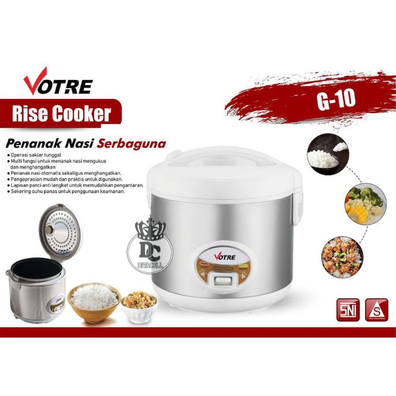 Rice Cooker Votre G-10