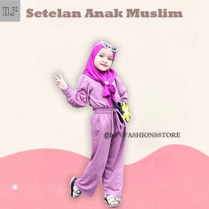 IL - ONESET ANAK CHAVA / FASHION MUSLIM ANAK PEREMPUAN