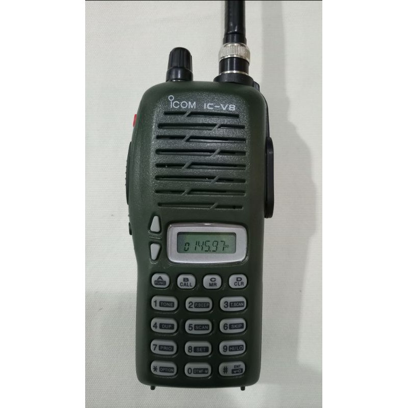 Ht ICOM V88 Baru / Handy Talky Icom V8 Single Band VHF / Radio Komunikasi Icom V88 begaransi 1 Tahun