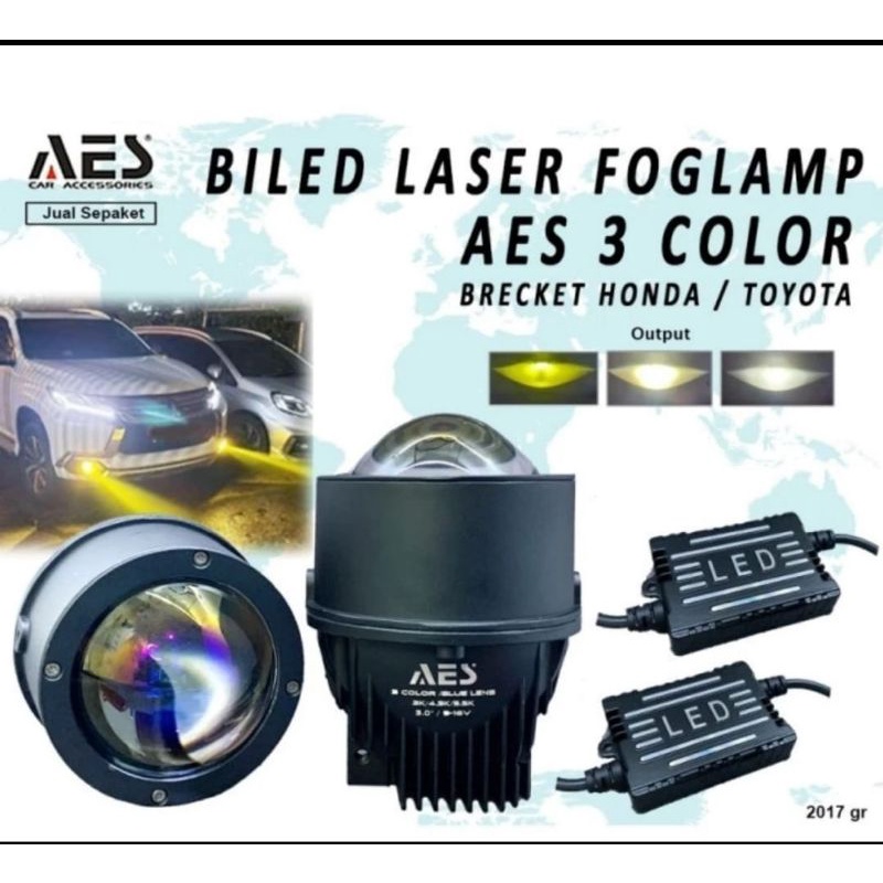 Biled Foglamp Aes 3in 3warna