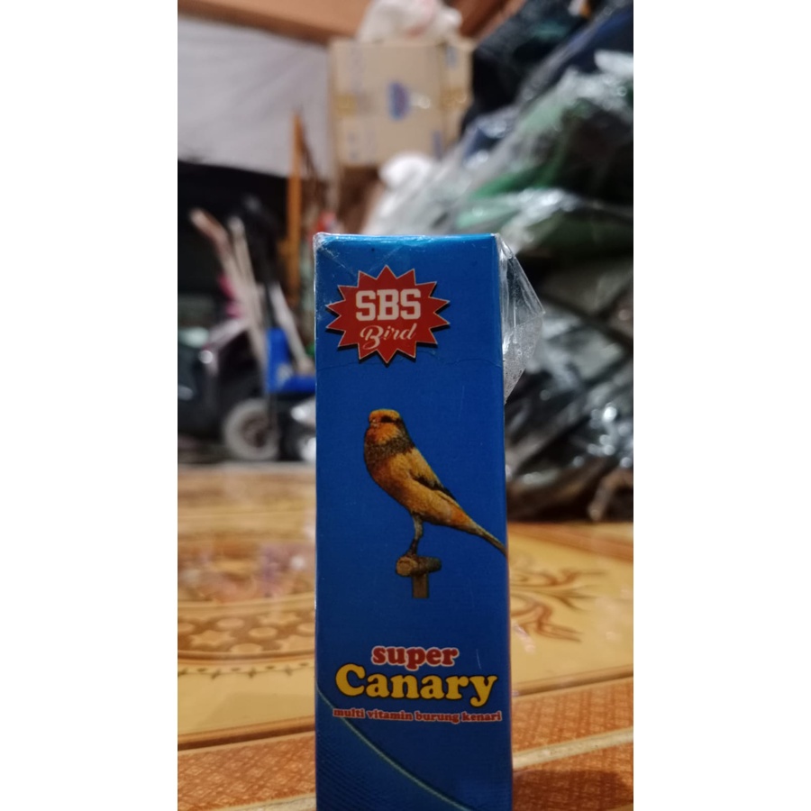 SBS BIRD SUPER CANARY MULTIVITAMIN LENGKAP BURUNG KENARI