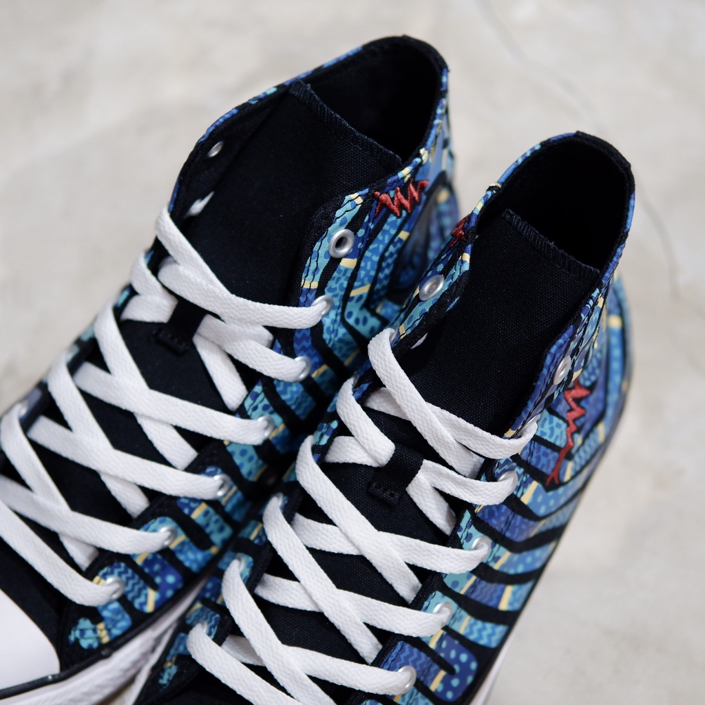 CONVERSE CHUCK TAYLOR ALL STAR HI SNAKE PRINT BLACK