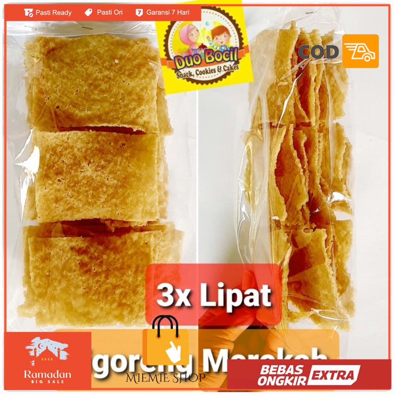 

Kerupuk Gendar Karak Puli Original Asli Bogor