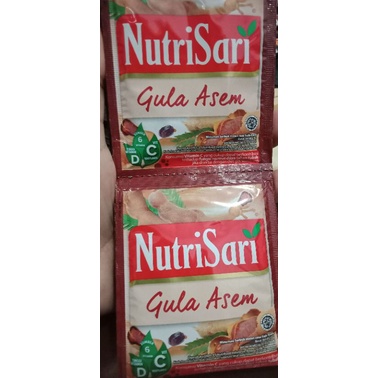 

Nutrisari Gula Asem 1 Renteng isi 10 Sachet