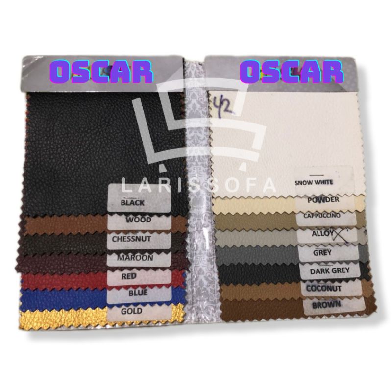 KULIT OSCAR SINTETIS / OSKAR  POLOS KULIT IMITASI / KULIT JOK KURSI POLOS