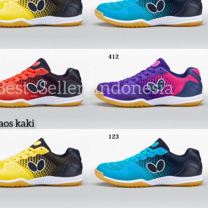 ✴ Sepatu Tenis Meja Bullerfly Sepatu Tenis Meja Butterfly Sepatu Butterfly Sepatu Badminton Butterfl