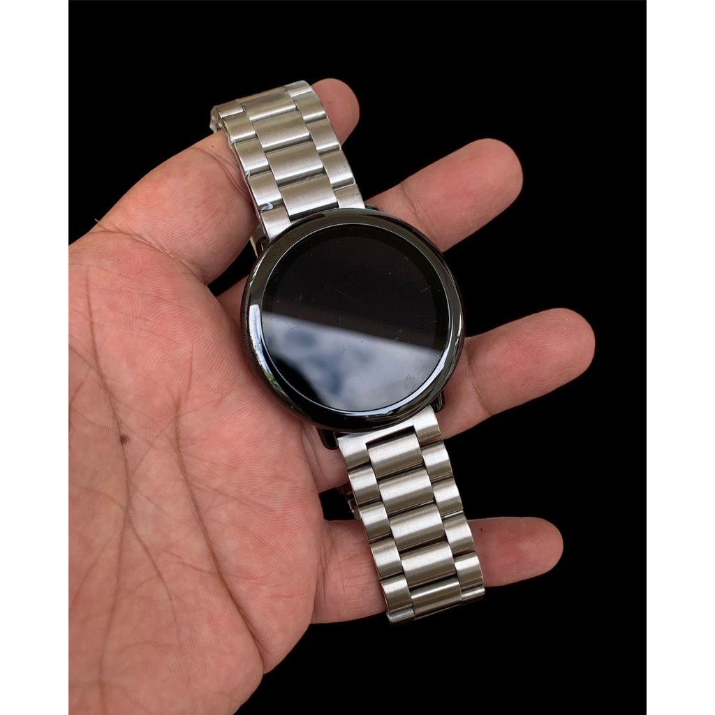 STRAP TALI JAM TANGAN SMARTWATCH RANTAI STAINLESS STEEL QUICKRELEASE
