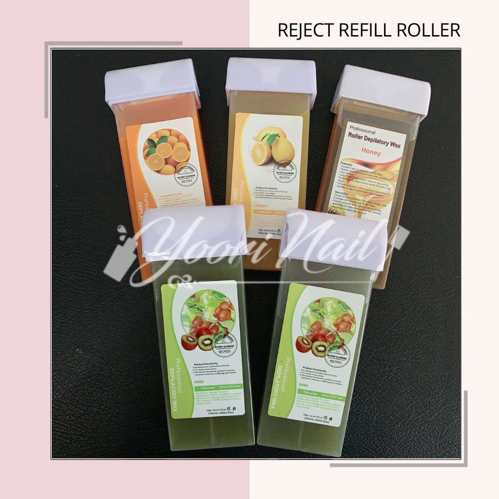 [REJECT PRODUCT] Refill roller wax depilatory hair wax removal waxing pembersih bulu