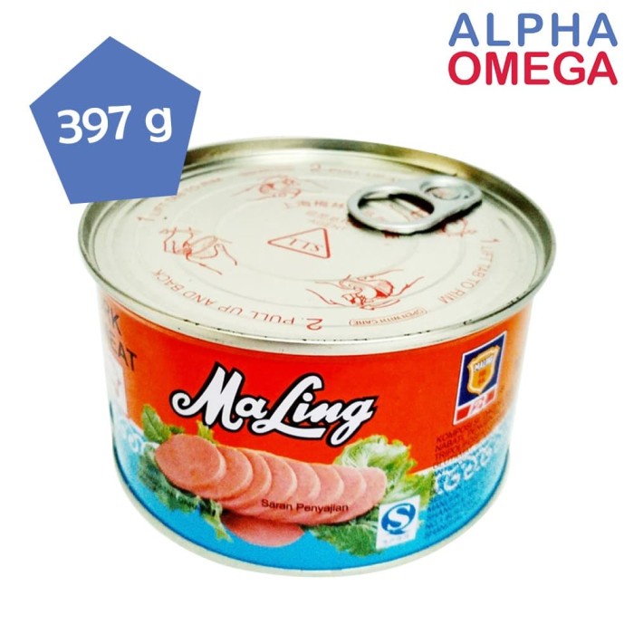 

TTS MALING PORK LUNCHEON MEAT 397GR - DAGING BABI OLAHAN (NON HALAL)