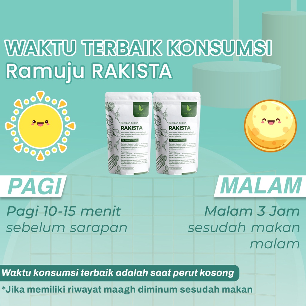 Ramuju Rakista Rempah Seduh Kesehatan Wanita Rakista Ramuju| Obat Kista Wanita | Herbal Kista dan Miom