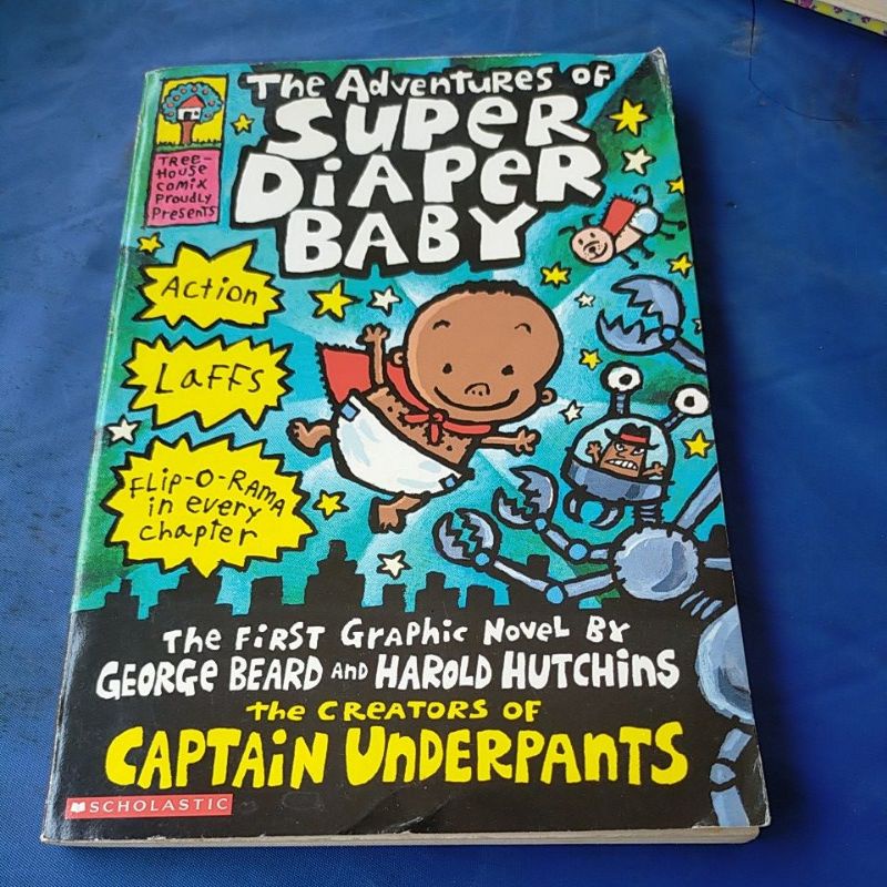 

buku the adventures of super di aper baby