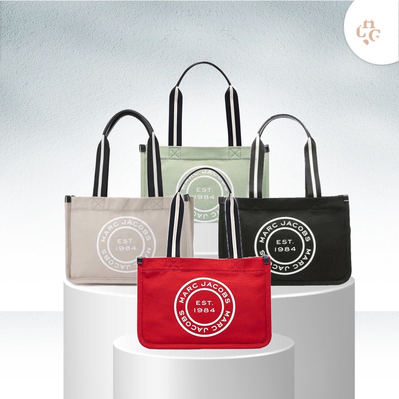 MJ Signet Canvas tote bag