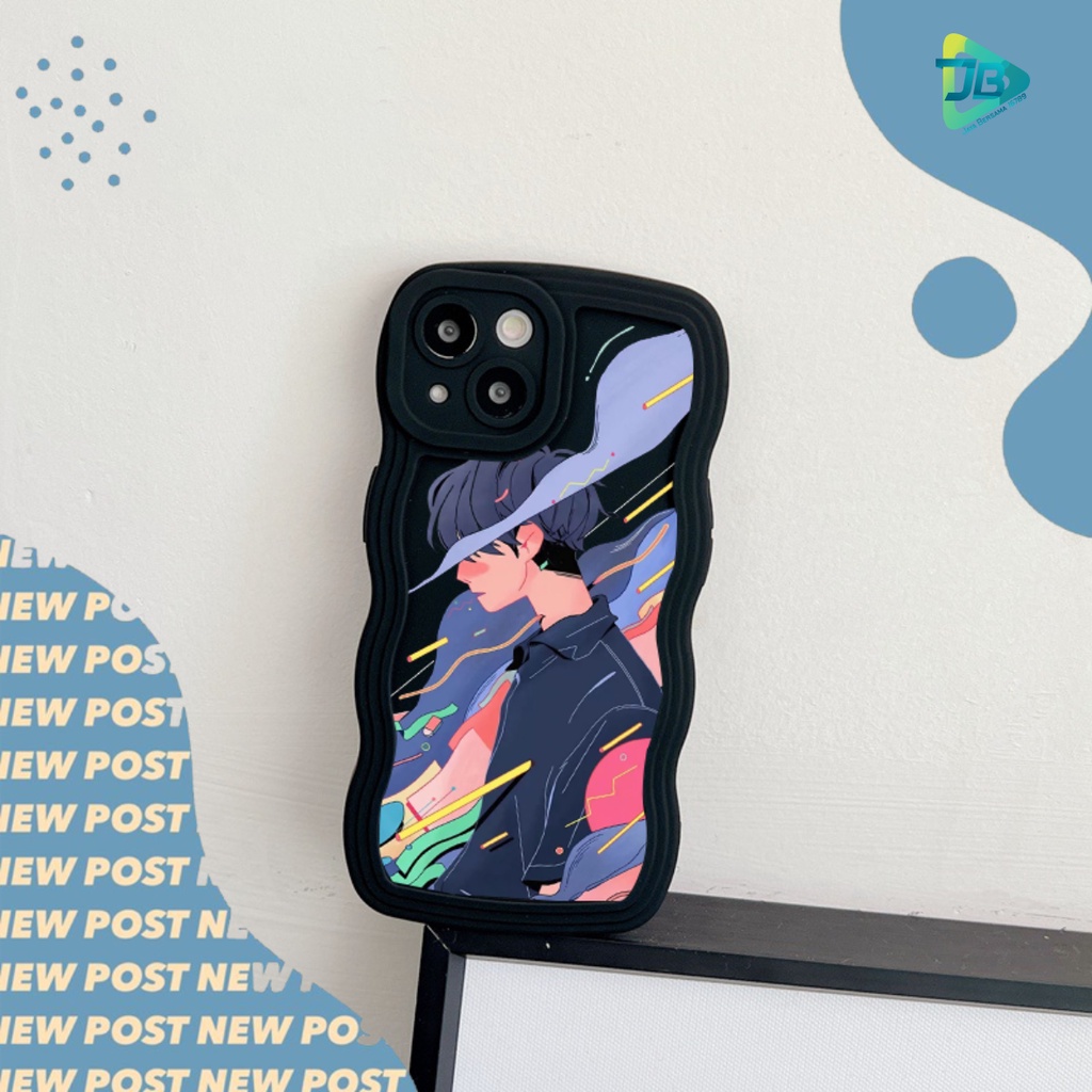 CUSTOM SOFTCASE SILIKON GELOMBANG WAVY CUSTOM DIAGON FOR VIVO Y12 Y15 Y17 Y15S Y16 Y02S Y20 Y12S Y20S Y33S Y21 Y22 Y30 Y50 Y35 2022 Y51 2020 Y53S Y53 Y71 Y75 Y83 Y91 Y93 Y91C Y1S V5 V7+ V21 V23E V25 PRO S15 JB8121