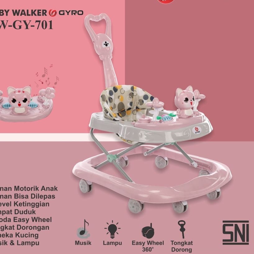 BABY WALKER GYRO CAT GY-701