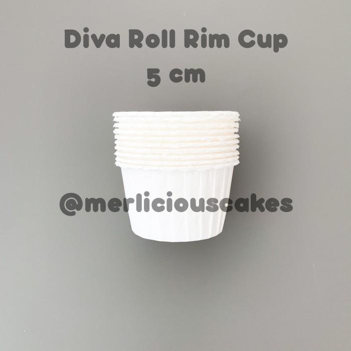

1 Roll Diva Cupcake Cases Putih 5 Cm Paper Cup Kertas Muffin 100 Pcs