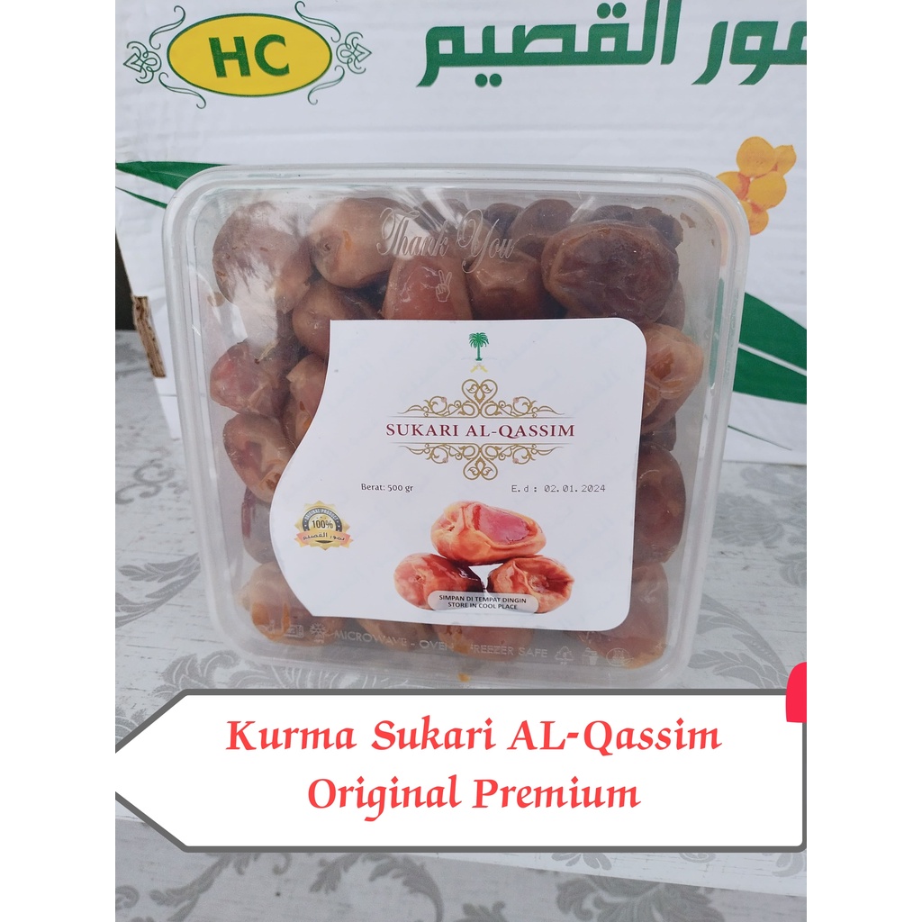 Kurma sukari Super premium kemasan 1 kg dan 500 grm