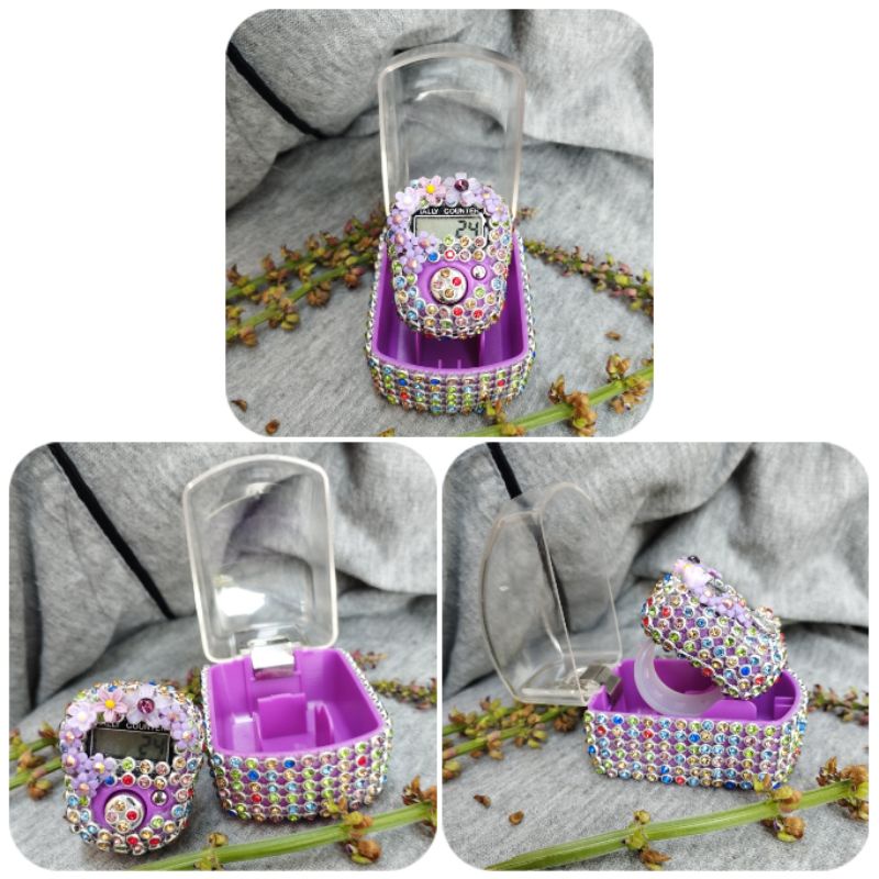 Tasbih Digital Swarovski Hias