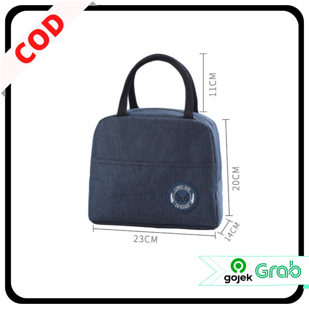 KAISSO - TAS BEKAL MAKAN SERBAGUNA / TAS BEKAL MAKAN LUNCH BAG PENGHANGAT /TAS BEKAL MENJAGA SUHU TEMPERATUR / POLOS COOLER BAG