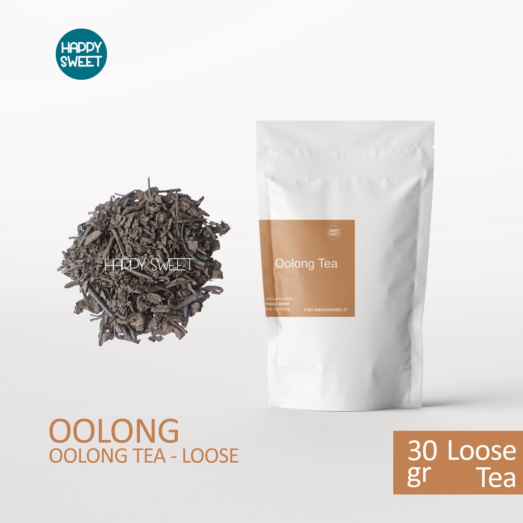 

Oolong Tea | 30 gram | Teh Oolong Happy Sweet