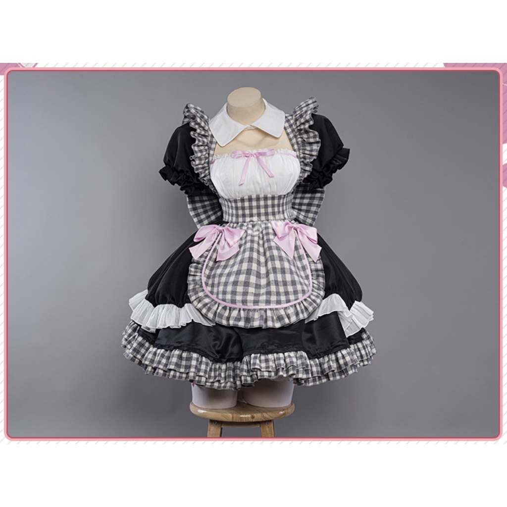 PRE-SALE UWOWO Anime/Manga My Dress-Up Darling Marin Kitagawa Lattice Maid Cosplay Costumes Role Play Cosplay Outfit