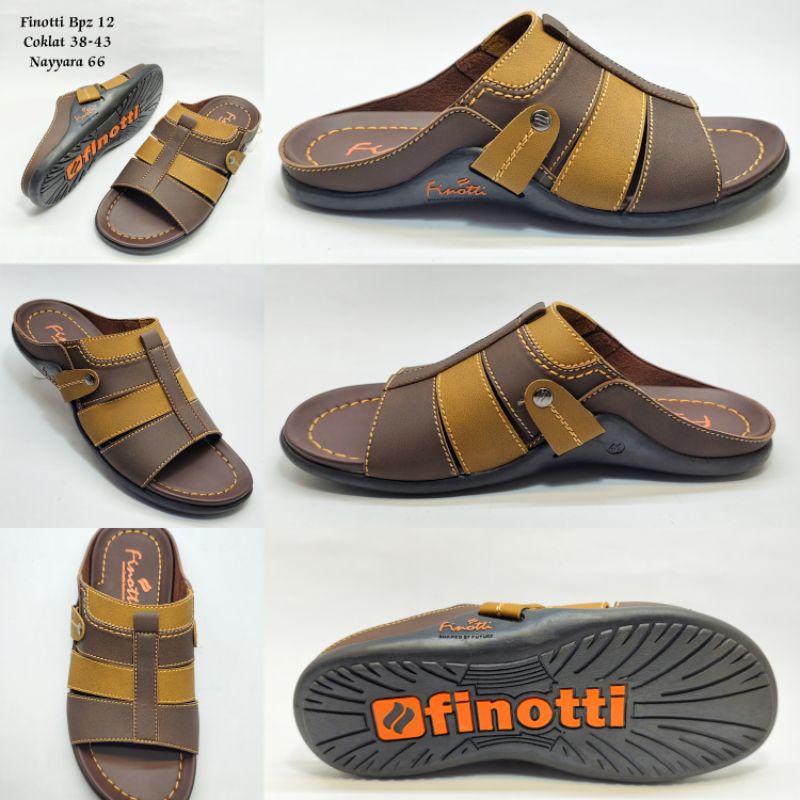 Sandal finotti BPZ 12 Original Sandal pria Sendal pria sandal cowok