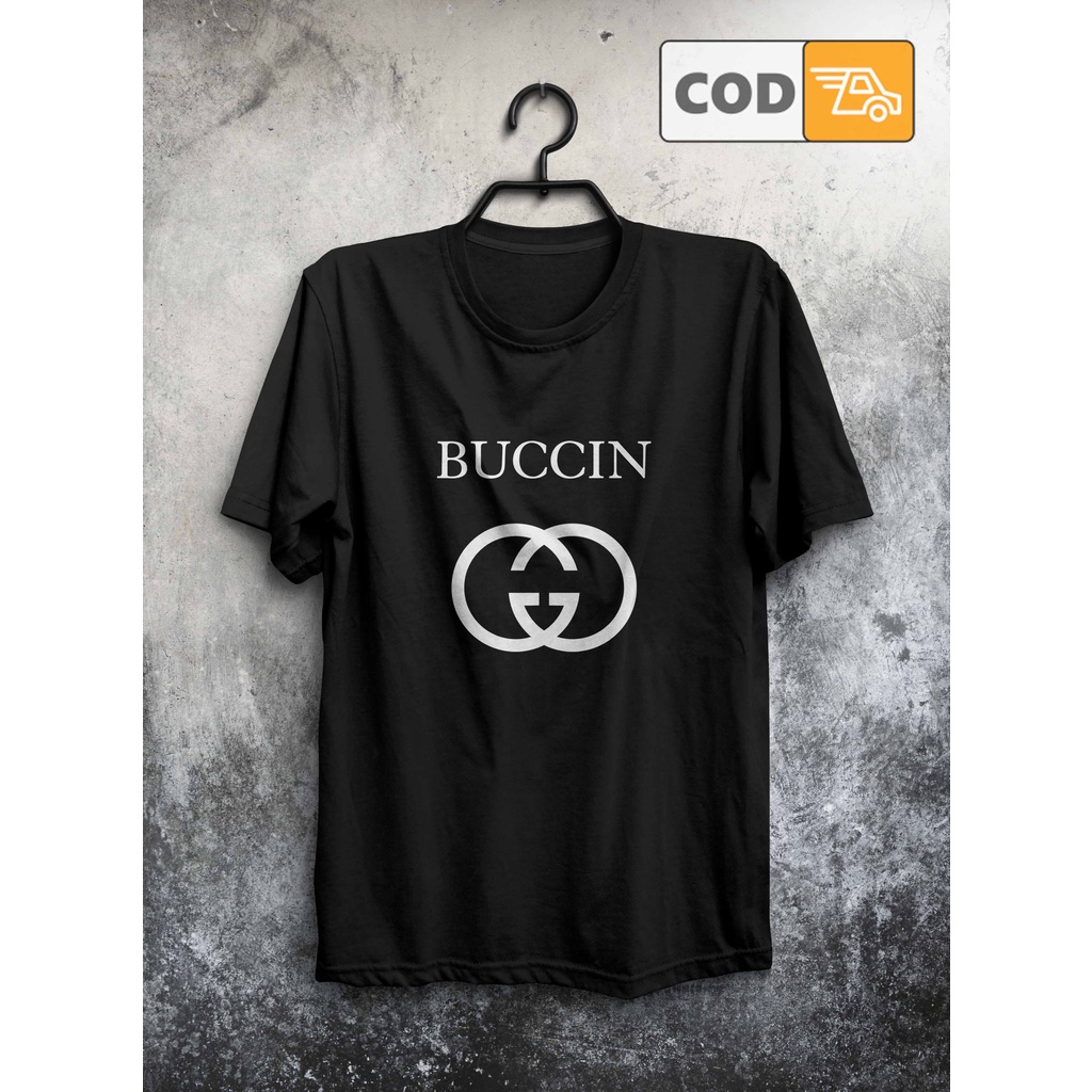 Kaos Lucu Buccin Cotton Combed 24s Kaos Plesetan Logo Kaos Distro Pria