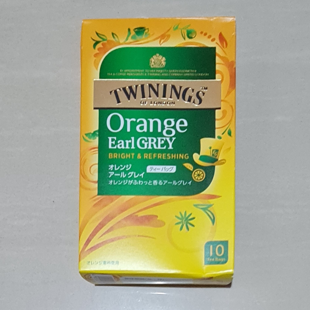 Twinings of London Orange Earl Grey Bright &amp; Refreshing 10 x 2 Gram