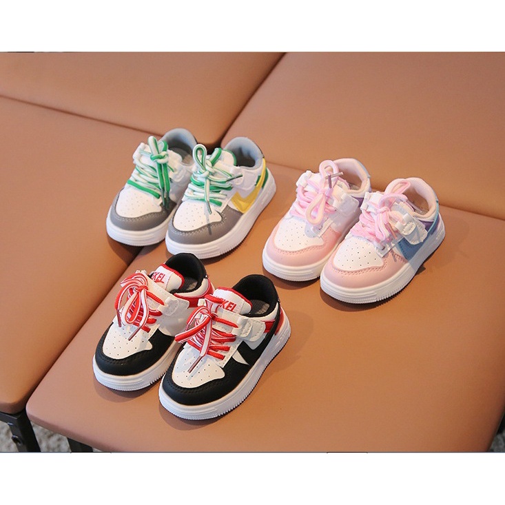 Sepatu Sneakers Anak Anak Laki Perempuan Nike BAFP 3 WARNA IMPORT 21-25