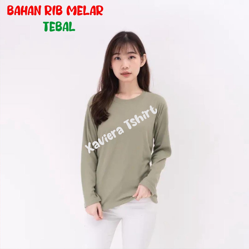 Koas Wanita Rip Lengan panjang 8 Warna Kaos Murah Rajut