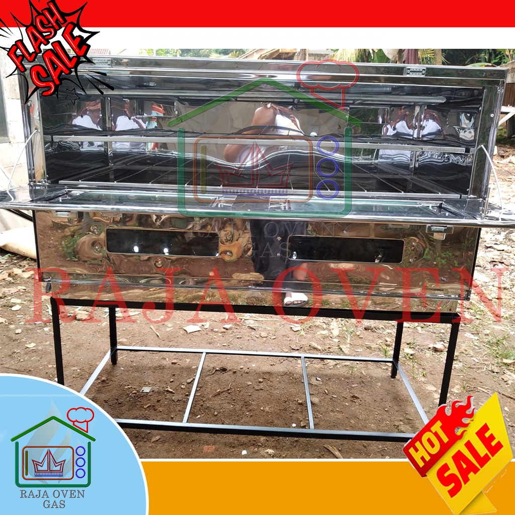 Oven Gas Stainless Steel 120x55x70