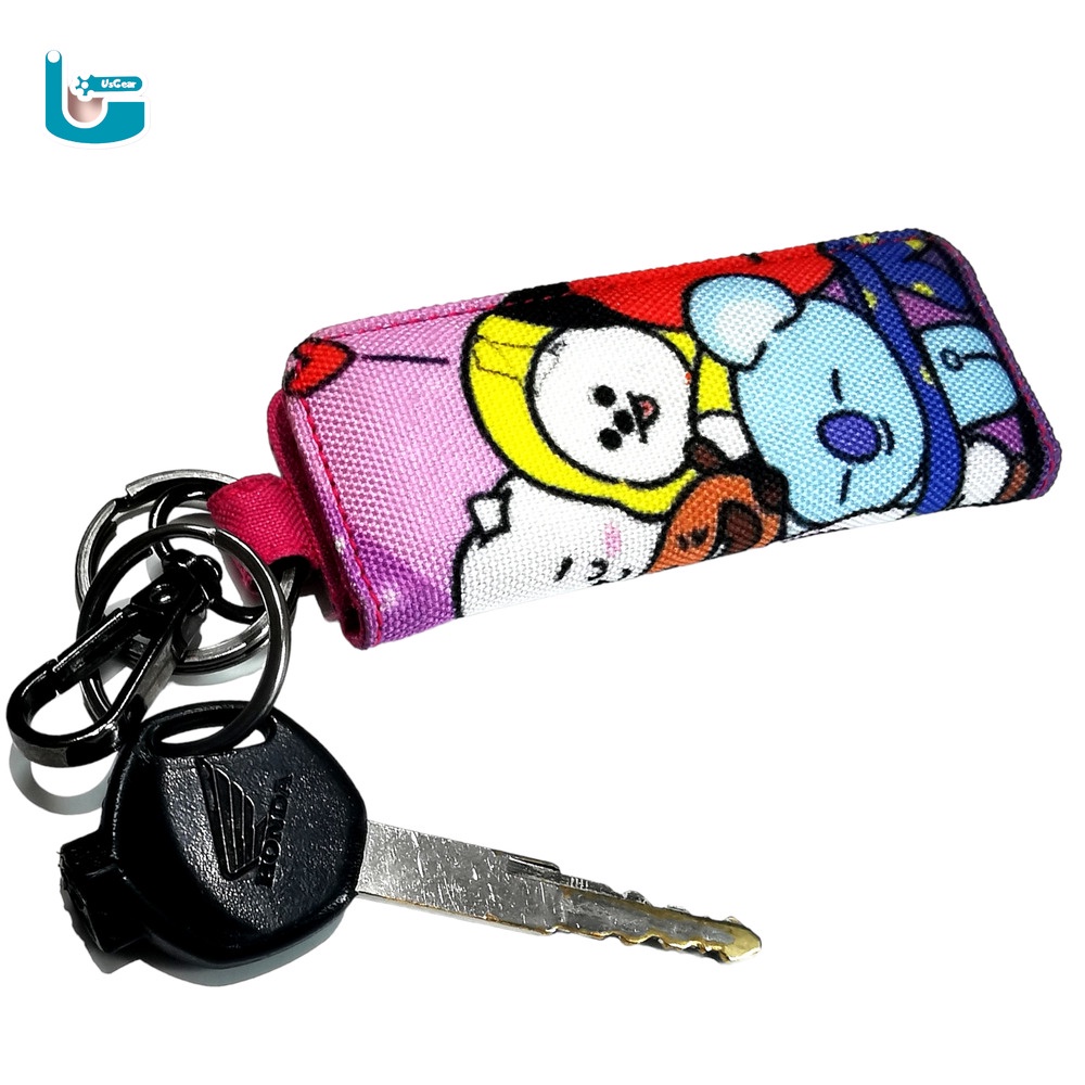 Dompet STNK Gantungan Kunci Mobil Motor motif Boneka