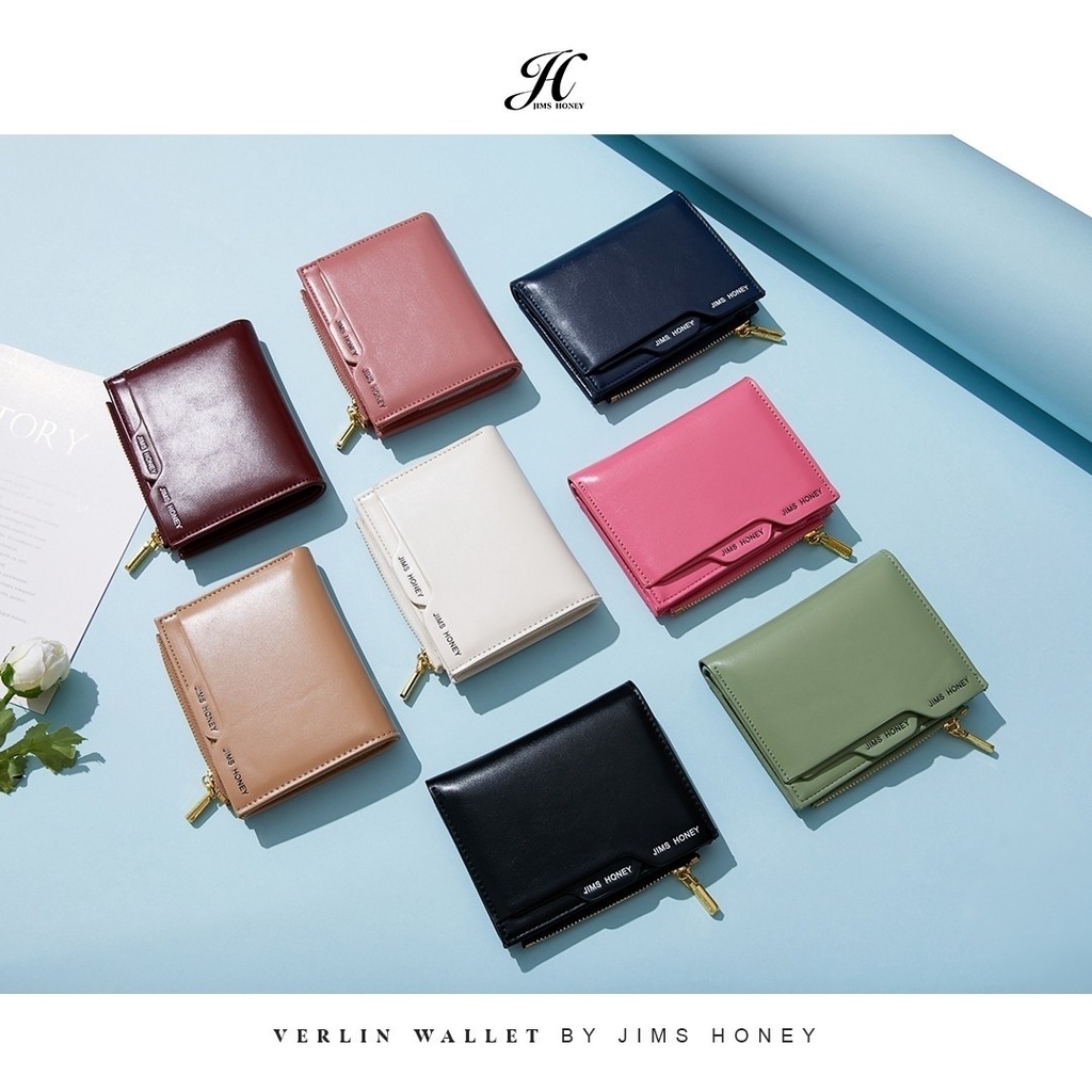 Jims Honey Verlin Wallet Dompet Lipat Wanita Kekinian JH