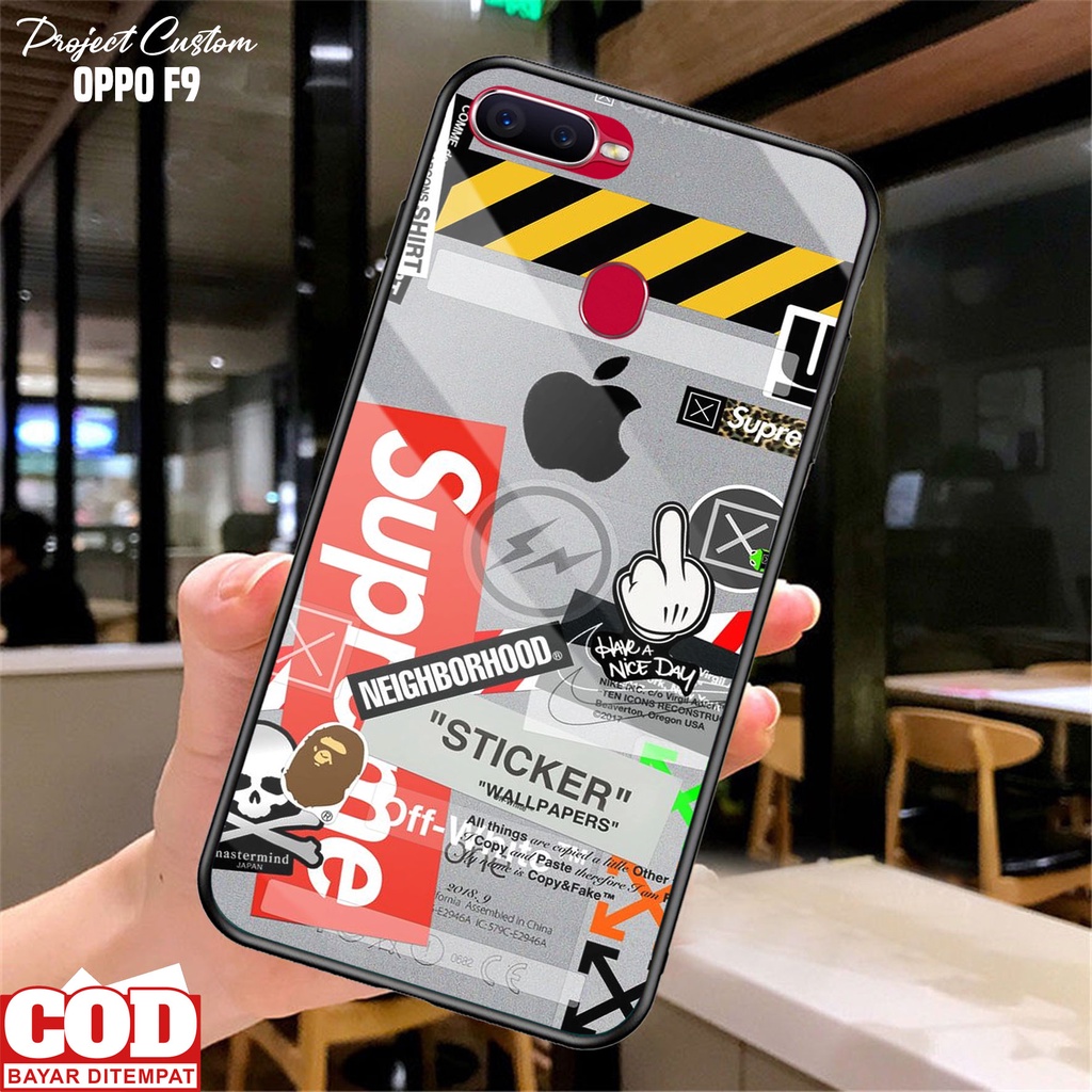 Case OPPO F9 - Casing OPPO F9 Terbaru [ BA-05 ] Silikon Oppo F9 - Kesing Hp Oppo F9 - Softcase Hp - 