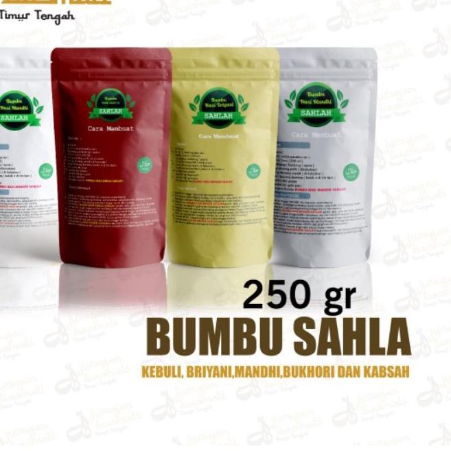 

▼ 250gram Bumbu Kebuli Mandhi Briyani Kabsah Bukhori ➪