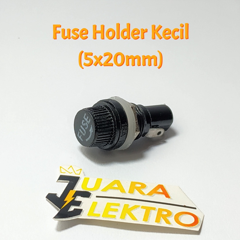 Fuse Holder Kecil (5x20mm) Fuse Holder Box Casing